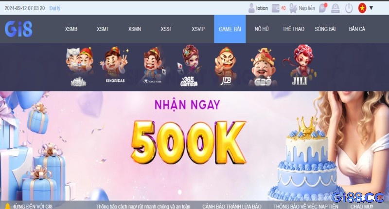 Kho game xì tố Gi8 cùng nhiều trò chơi khác đảm bảo chất lượng tốt nhất 