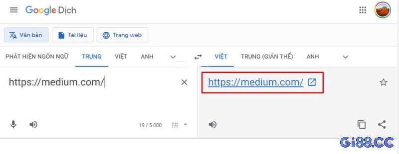 Google Dịch là công cụ hữu ích để truy cập gi88